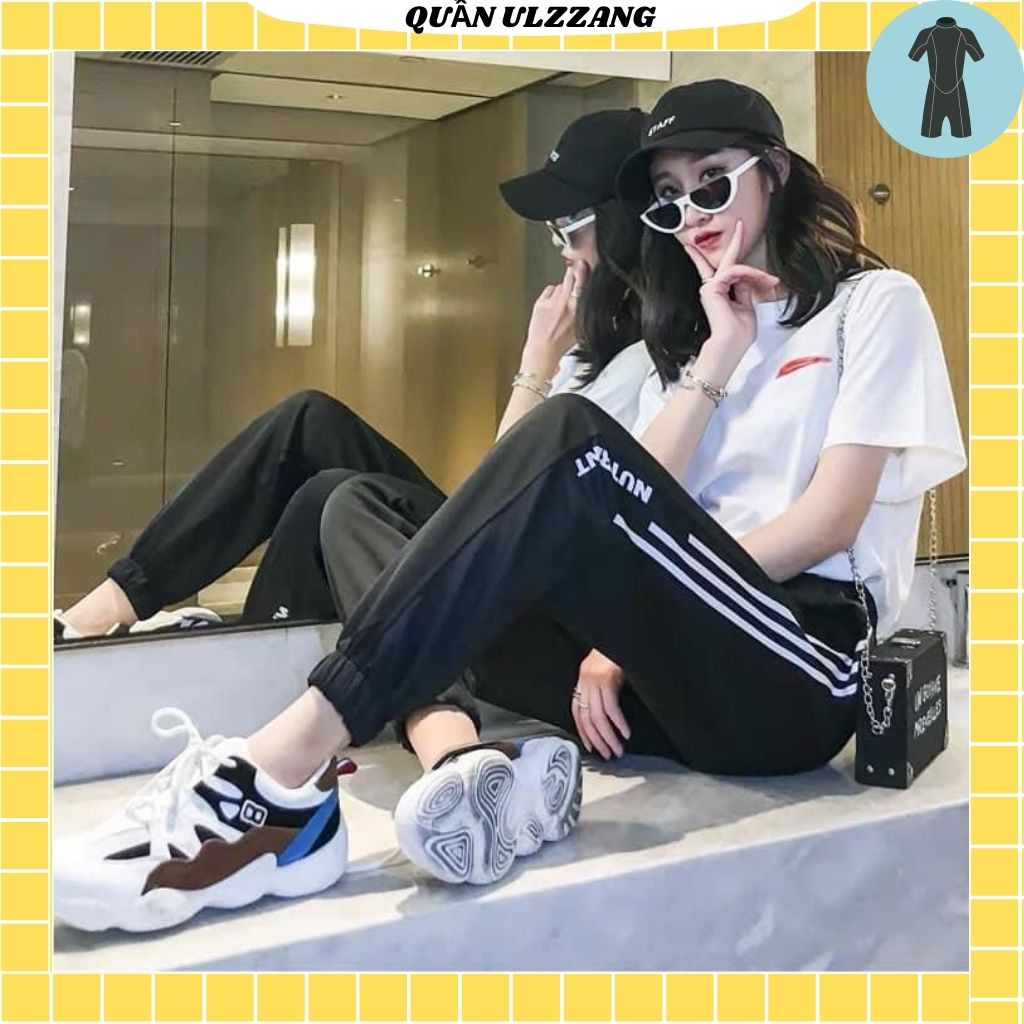 Quần jogger nam nữ ống bo unisex , lưng chơn cạp thun , vải nỉ cào mềm mại