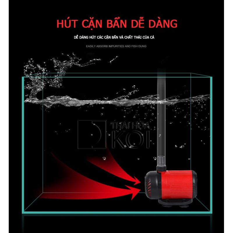 Máy bơm bể cá siêu êm BAOYU -  BY102/103/105/106/107/108/109