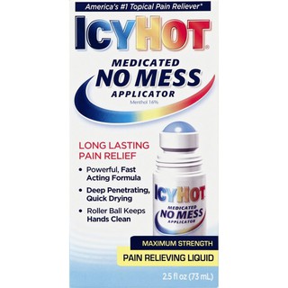 Dầu xoa bóp dạng lăn icy hot no mess 73ml