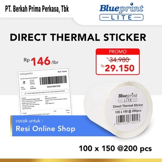 Set 200 STICKER Nhiệt TD110 Kích Thước 100x150mm