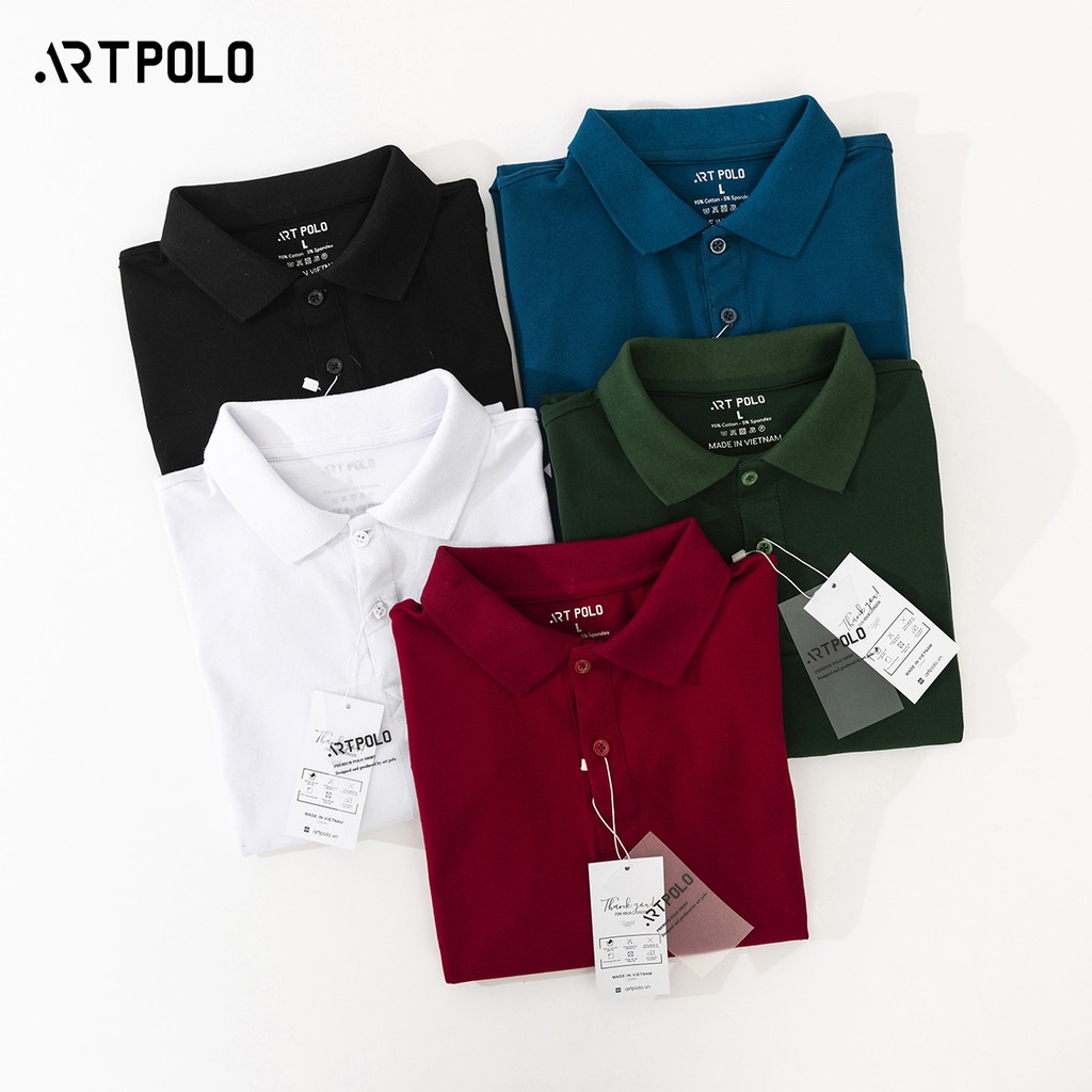 [Mã SRBACK010912 hoàn 20K xu đơn 50K] Áo thun Polo Nam cổ bẻ vải Cá sấu Cotton co giãn 4 chiều thoáng mát ArtPolo