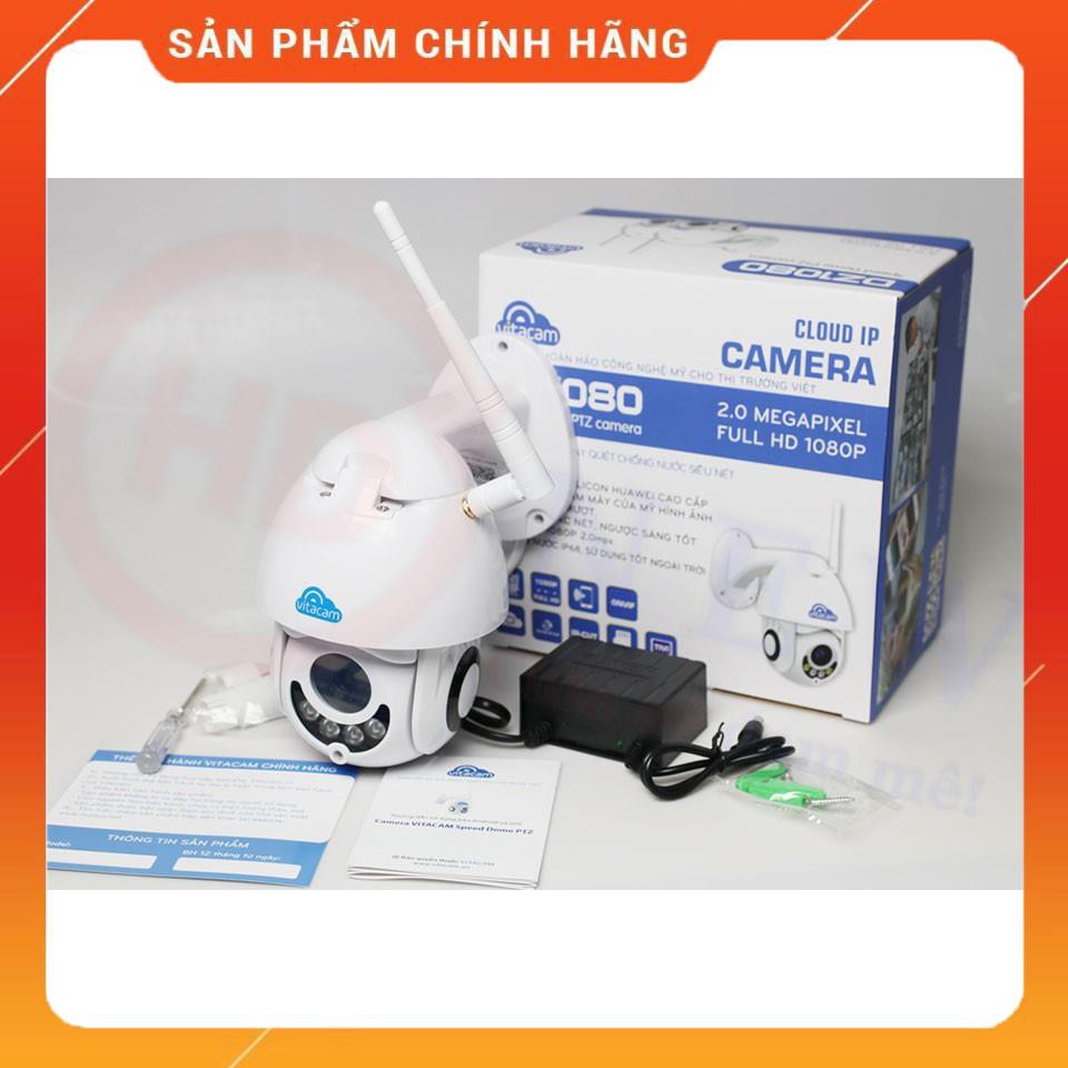 [FreeShip]  Camera Vitacam DZ1080 -Camera Ngoài Trời Cao Cấp 2.0 Mpx FHD 1080p .Hàng Chính Hãng .Bảo Hành 24 Tháng