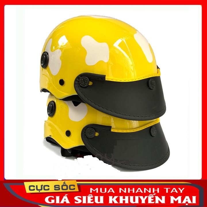 [KHÁCH CHỌN MÀU] Nón Bảo HIểm Bò Sữa Cao Cấp Hot Nhất Hiện Nay - Có Thông Gió Cực Đẹp |tongkhohuyhoang168