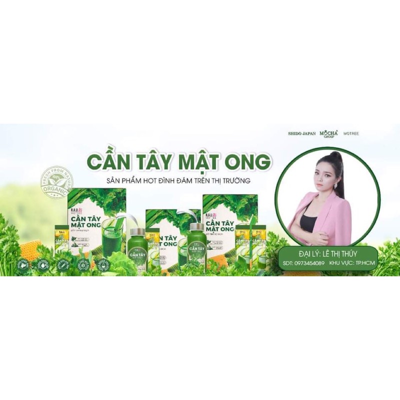 [Chính hãng]  Cần Tây mật ong motree đánh bay mỡ