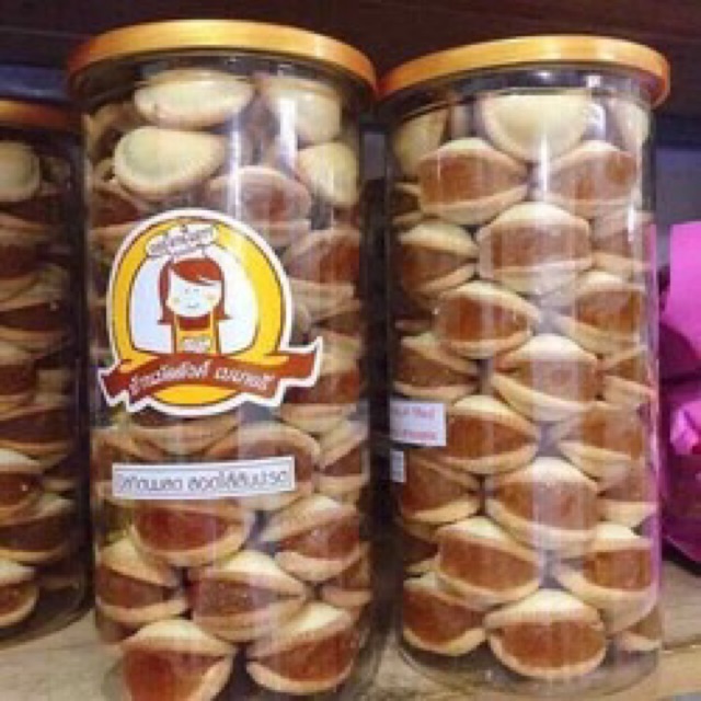 HỦ 350gr BÁNH SÒ KẸP KHÓM (DỨA) - THÁI LAN
