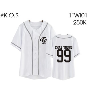 [CÓ SẴN MOMO SIZE L] Áo bóng chày TWICE