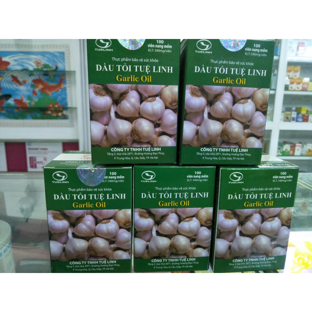 (Chính Hãng) Dầu tỏi Tuệ Linh Galic oil-Thực phẩm bảo vệ sức khỏe - | BigBuy360 - bigbuy360.vn