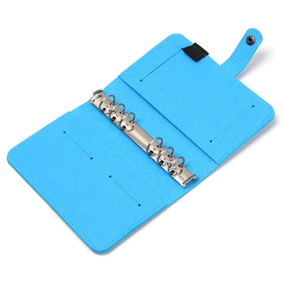 PISTA Sổ Tay Khổ A5 A6 Bằng Vải Nỉ Nhiều Màu Sắc