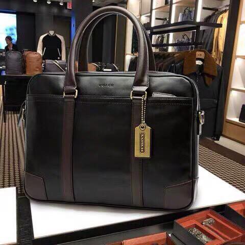 Cặp công sở Coach da thật for men