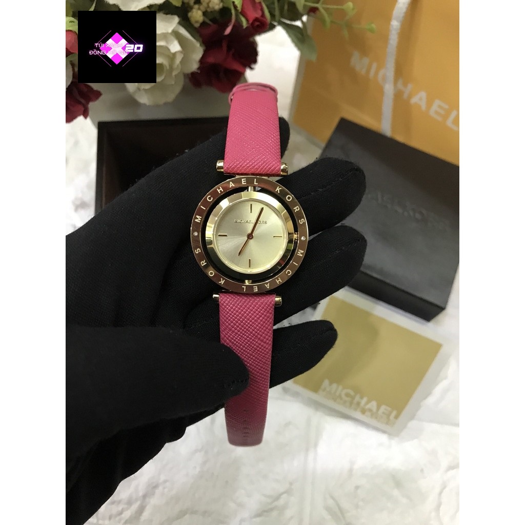 Dây da Mk - Dây da Michael Kors Nữ Mk2525/Mk2524 các màu