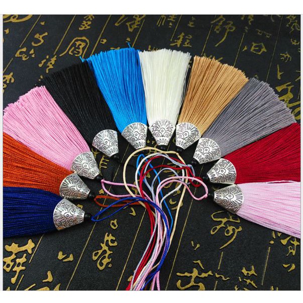 (P131A-7) Dây tua rua  treo phụ kiện ốp charm cá, dây tua rua đủ màu sắc | BigBuy360 - bigbuy360.vn