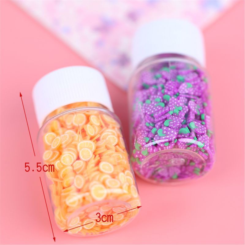 1200 Phụ kiện trang trí hình lát trái cây dễ thương