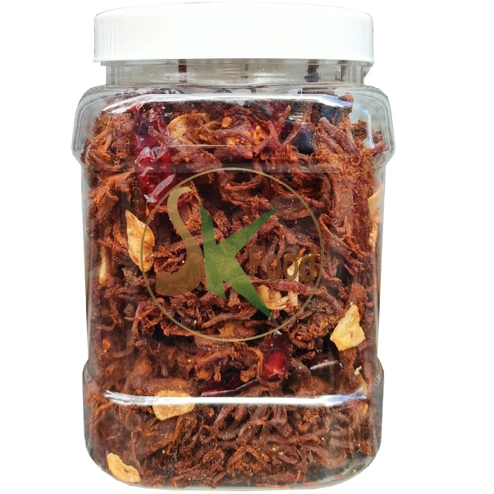 500g khô heo sấy tỏi ớt loại cao cấp hiệu SK FOOD