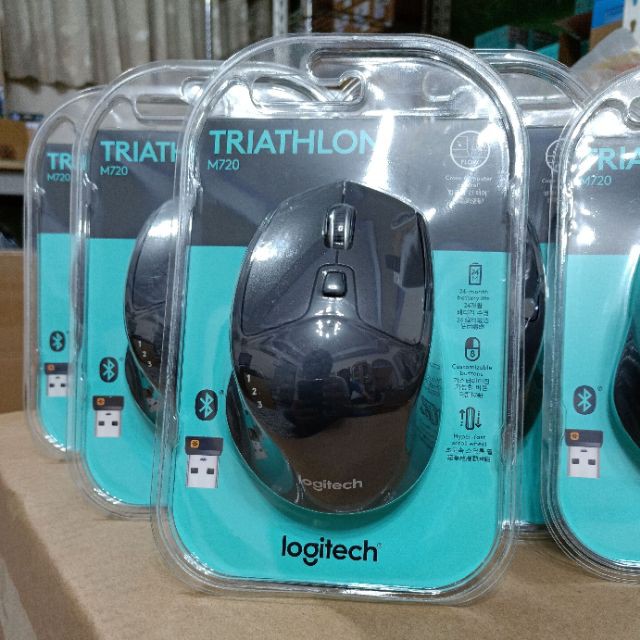 Chuột Bluetooth Không Dây Đa Năng M720 Công Nghệ Dòng Chảy Logitech