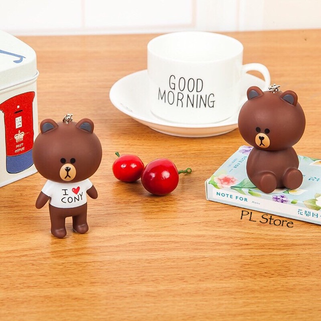 Móc khoá Gấu Brown, Thỏ Cony