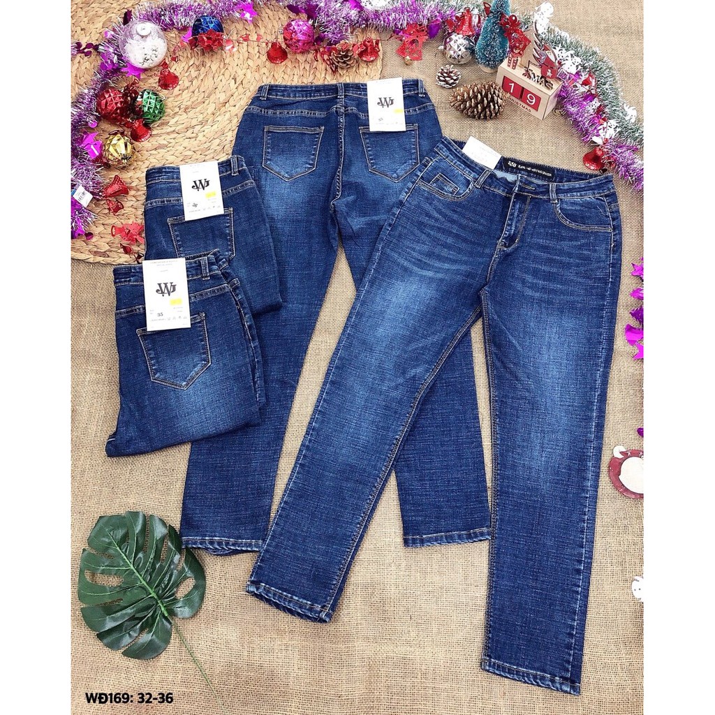 Jean Dài Co Giãn Bigsize WD169 Size 32-36