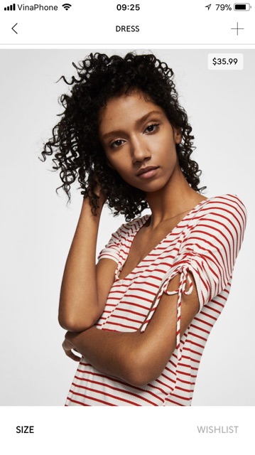 ĐẦM XOÈ CỔ V THUN GÂN CỘT NƠ D450 | BigBuy360 - bigbuy360.vn