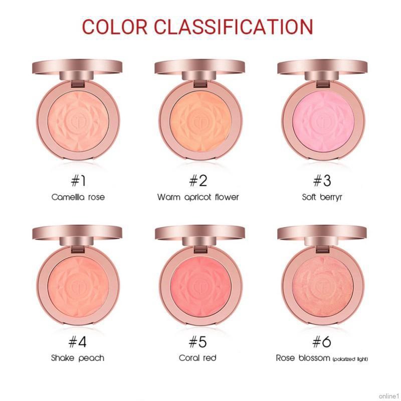 [Hàng mới về] Phấn má hồng dạng nén O.TWO.O tạo hiệu ứng gương mặt hồng hào tươi tắn | BigBuy360 - bigbuy360.vn