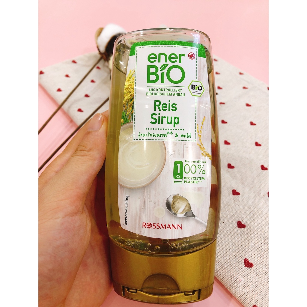 Đường gạo hữu cơ Reis Sirup Ener BiO Nội địa Đức