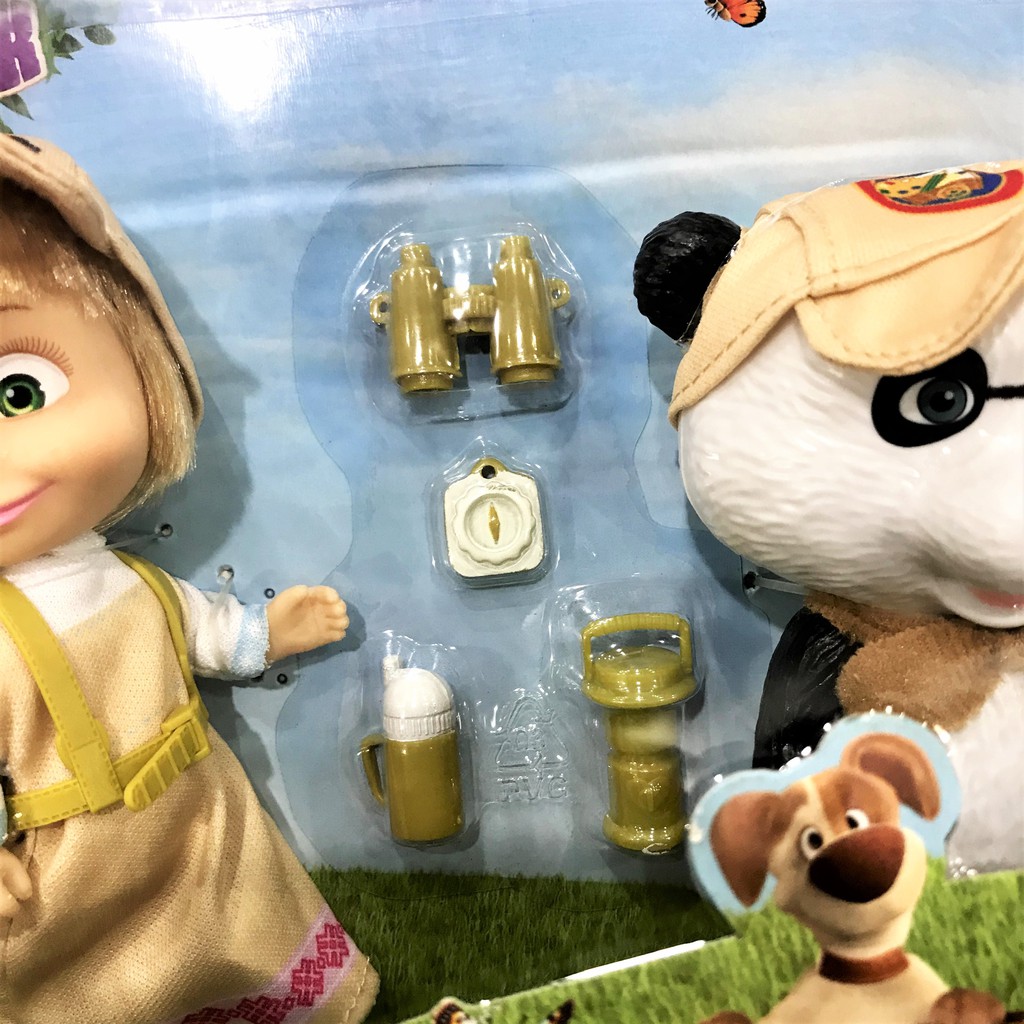 Đồ Chơi Búp Bê MASHA AND THE BEAR Masha Scout 109301056 - Simba Toys Vietnam