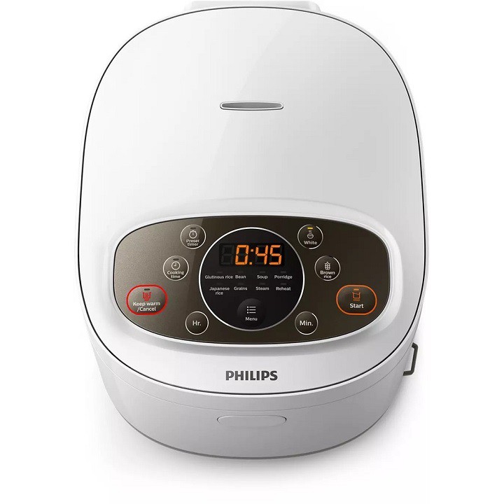 Nồi cơm điện tử philips HD4533, 1.8 lít, đốt nóng 3D thông minh, lòng nồi siêu dày 3,0 mm