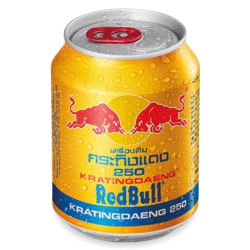 Nước tăng lực Redbull bò cụng Thái lon 250ml (lon lẻ)