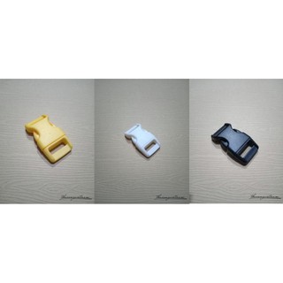 Khóa paracord nhựa cong 2cm/  2cái