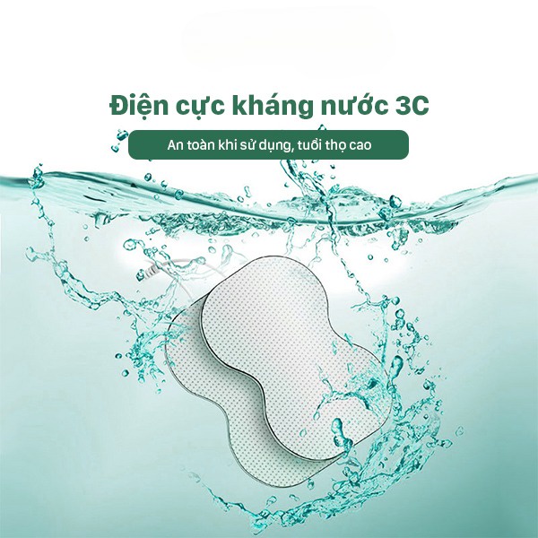 Máy điện xung trị liệu,máy massage xung điện công nghệ TENS chạy bằng pin sạc,giảm đau nhức cơ thể