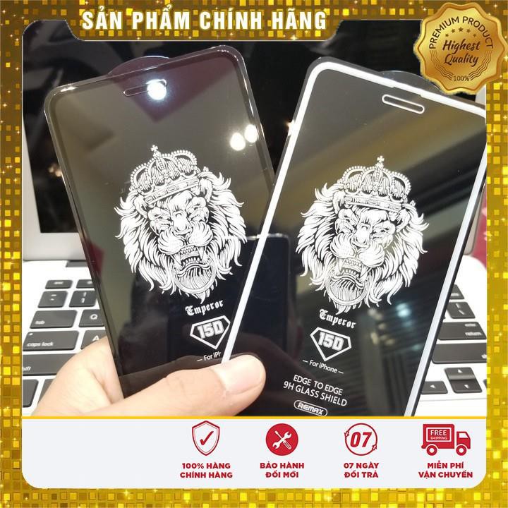 KÍNH CƯỜNG LỰC FULL MÀN 15D REMAX 6/6plus/6s/6s plus/6/7/7plus/8/8plus/X/Xs Max/ 11/ 11 Pro/11 Pro Max