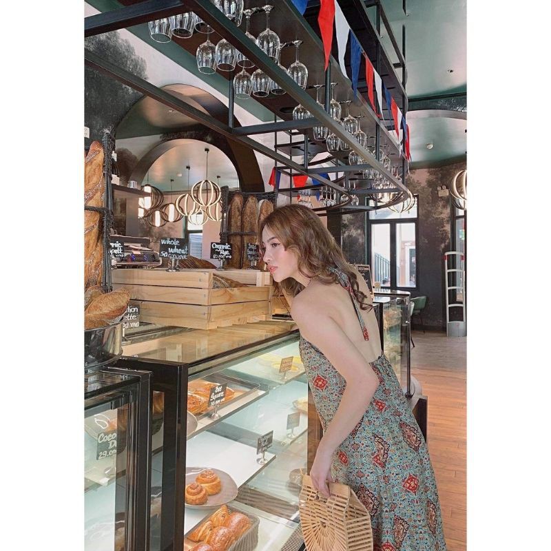 Đầm yếm thổ cẩm siêu xinh | BigBuy360 - bigbuy360.vn