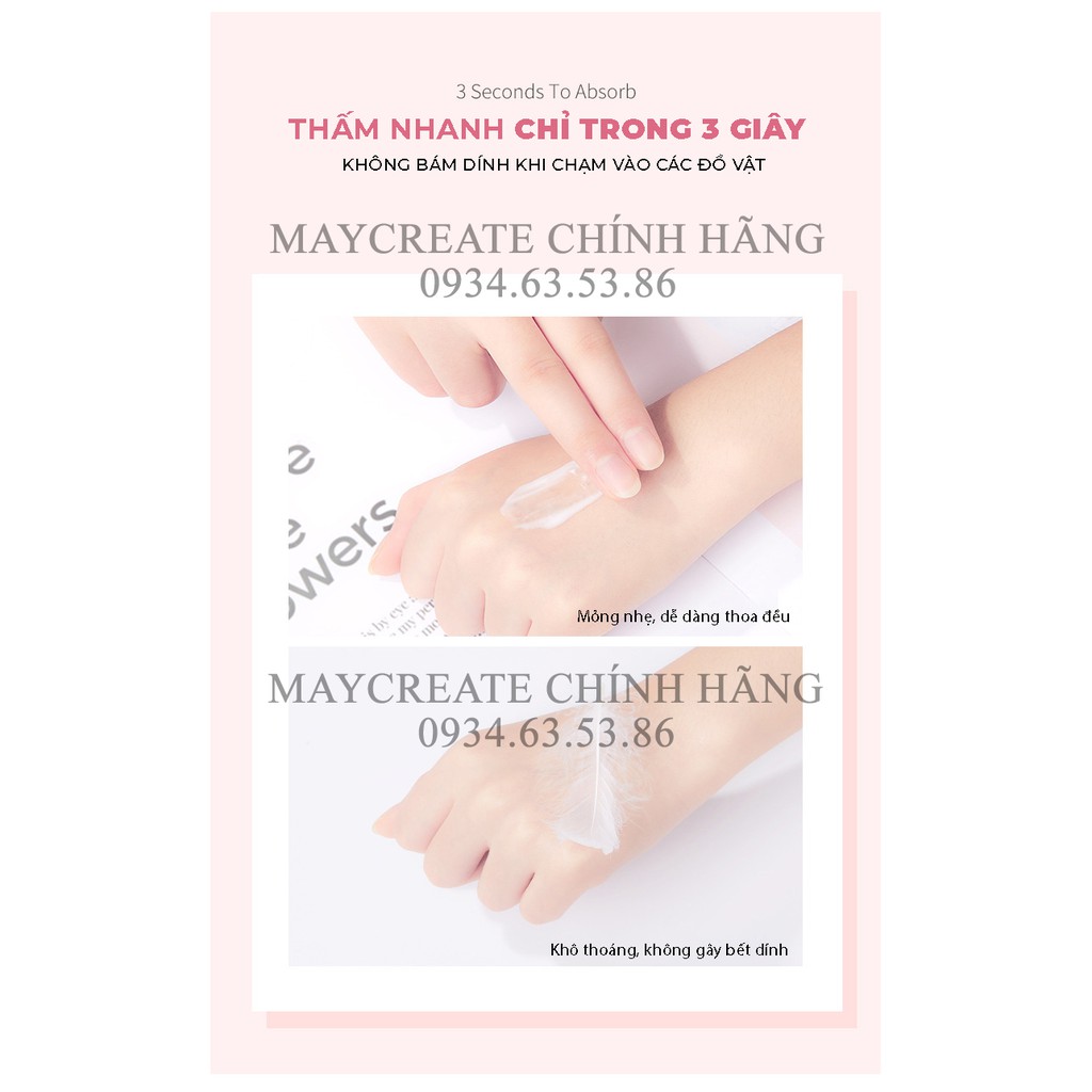 Kem Dưỡng Da Tay Maycreate Chính Hãng Hand Cream Hàng Nội Địa Trung MKDT1