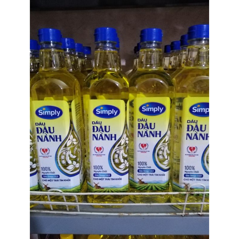 Dầu ăn simply chai 1l