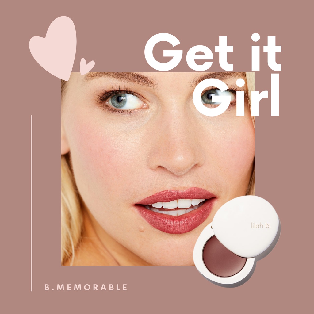 Son kiêm má hồng dạng kem Lilah B. Divine Duo Lip & Cheek