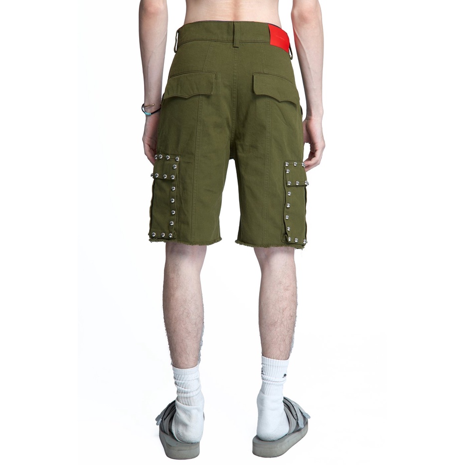 Quần STUDDED SHORT PANT/OLIVE