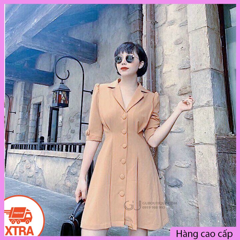 Đầm suông cổ vest GU.Boutique | BigBuy360 - bigbuy360.vn