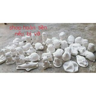 Tô tượng .Tượng tô màu  loại 1 8-12cm không kèm màu