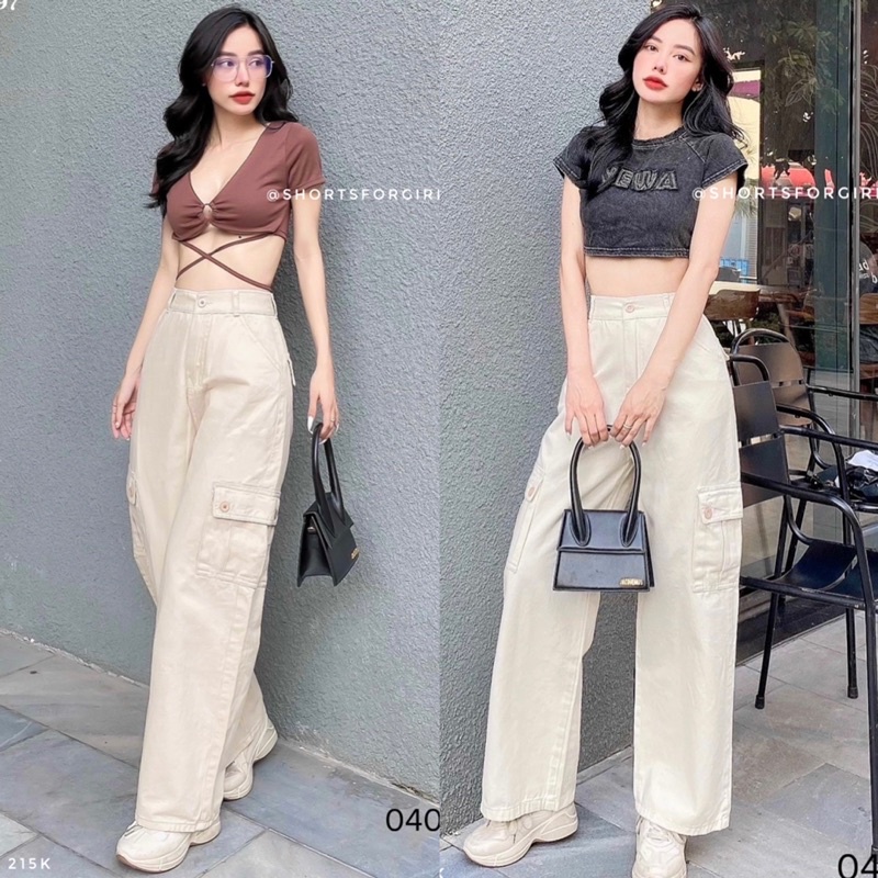 QUẦN SUÔNG TÚI HỘP ( CHẤT DÀY XỊN)