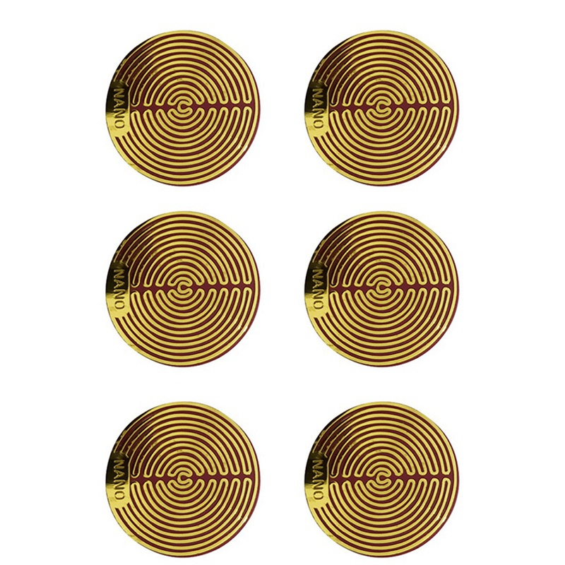 6 cái Tròn Bảo vệ Chống bức xạ Lượng tử 5G Miếng dán Wi-Fi EMF cho Máy tính bảng Máy tính xách tay Điện thoại di động