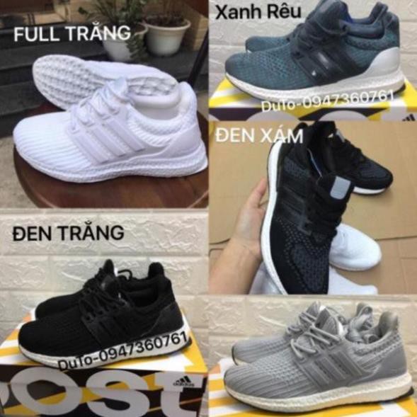 𝐒𝐀𝐋𝐄 𝐒Ố𝐂 [FREESHIP-FULLBOX-SALE 3 NGÀY] Giày ultra boost đen, trắng, xám size Nam Nữ 2020 NEW . * ^ new2021