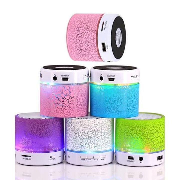 A9 Led loa không dây mini USB di động Đài FM Máy nghe nhạc Mp3