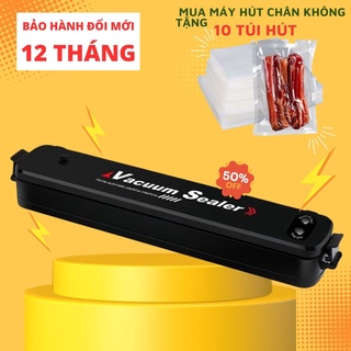 Máy Hút Chân Không Thực Phẩm Kèm Hàn Miệng Túi Vacuum Sealer Tặng Túi Hút