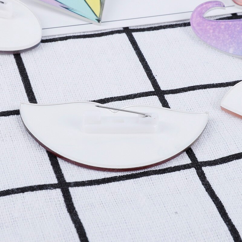 Trâm Cài Áo Hình Đôi Môi Mặt Cười Nơ Hồng Dễ Thương Bằng Acrylic Dành Cho Nữ