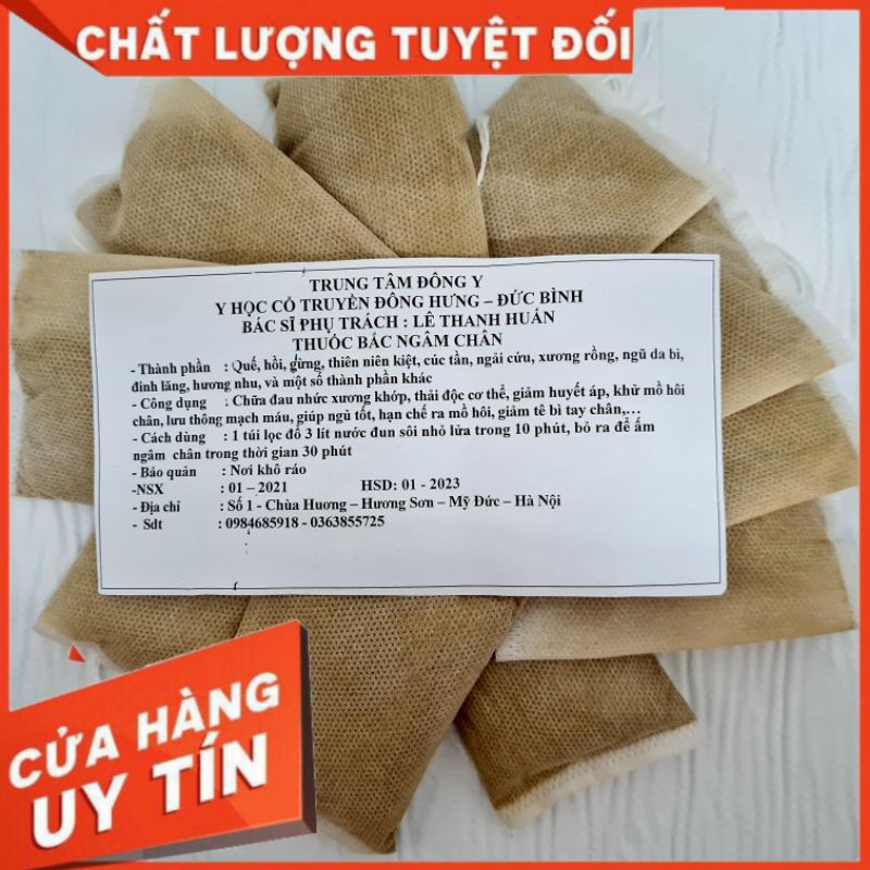 [NGUYÊN CHẤT 100%] Ngâm chân thảo dược nguyên chất 100%