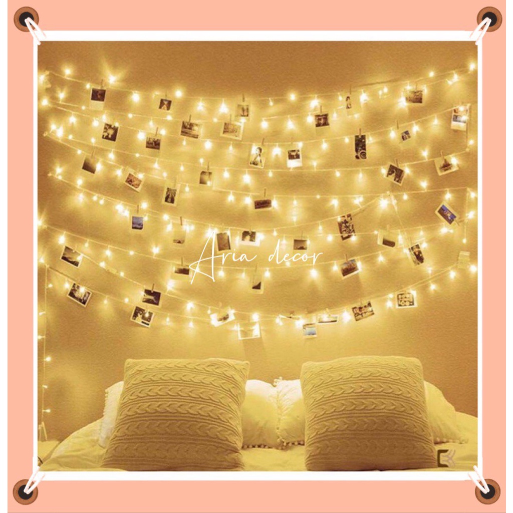 Dây đèn phát sáng trang trí nhà dài 2m