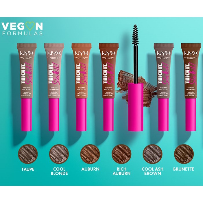 Mascara làm dày và giữ nếp chân mày NYX Thick It Stick It