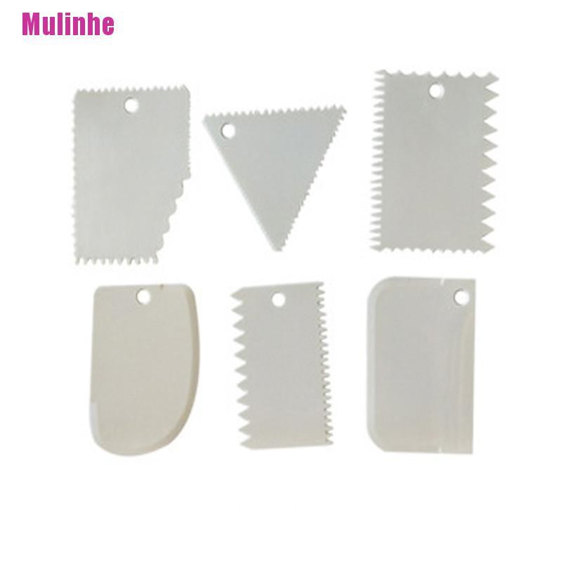 Set 6 Dụng Cụ Cắt Bột Tạo Hình Trang Trí Bánh Kem