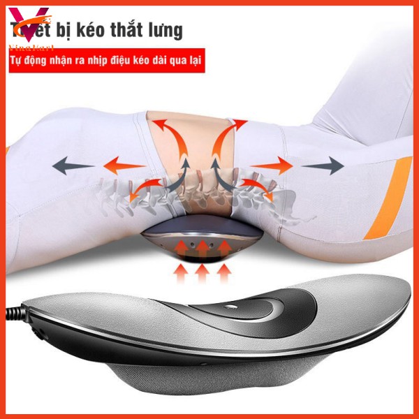 Máy Massage Thắt Lưng Hồng Ngoại, Máy Mát Xa Cột Sống Lưng Hỗ Trợ Đau Lưng Thoát Vị Đĩa Đệm
