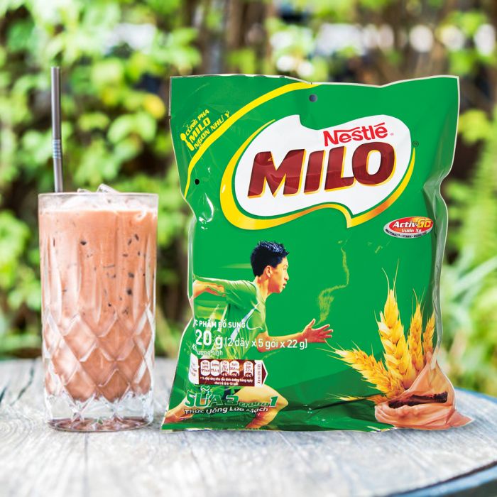 Thức Uống Lúa Mạch Milo Dạng Gói 22g Dây 10 Gói