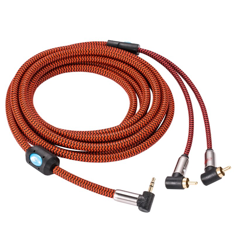 Dây Cáp Chuyển Đổi Âm Thanh 3.5mm Sang Rca Cho Pc Mp3 3.5 Đến 2 Rca Aux Dài 1m 2m 3m 5m 8m 12m-*&---** | BigBuy360 - bigbuy360.vn