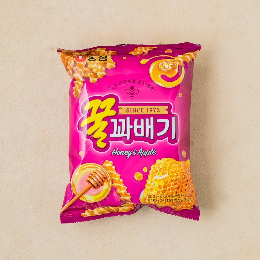 Snack Quẩy Xoắn Mật Ong NONGSHIM HÀN QUỐC - HÀNG NHẬP KHẨU CHÍNH HÃNG